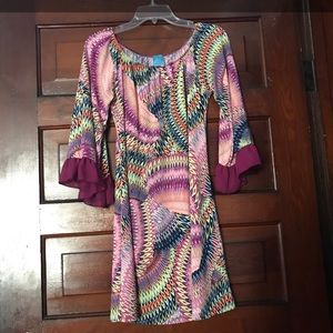 Groovy Bell Sleeve Dress